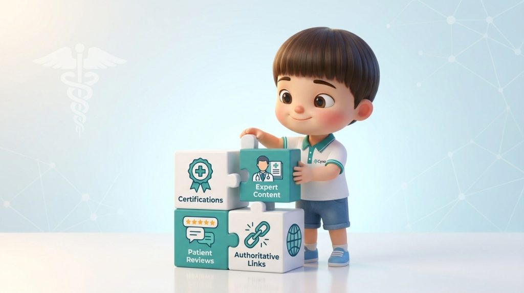 Trong SEO thiết bị y tế, Trust là yếu tố quyết định chuyển đổi – trước cả traffic.