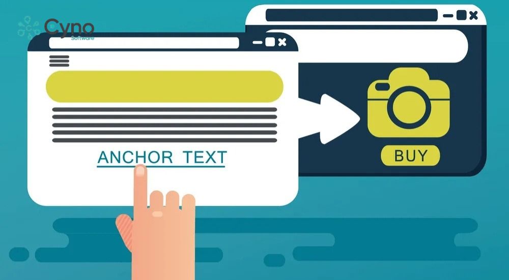 Anchor text là văn bản có thể nhấp trong một liên kết