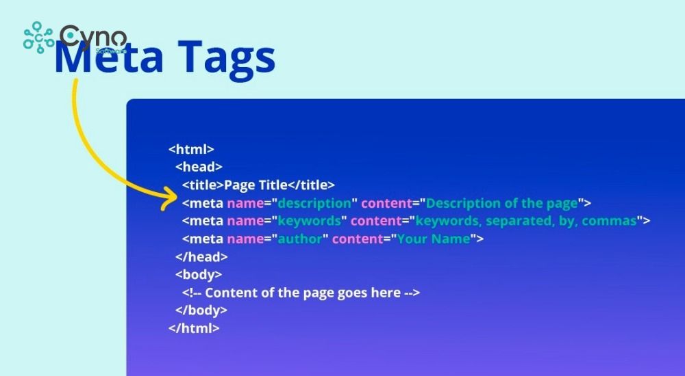 Meta tags cung cấp thông tin mô tả về nội dung trang web cho công cụ tìm kiếm