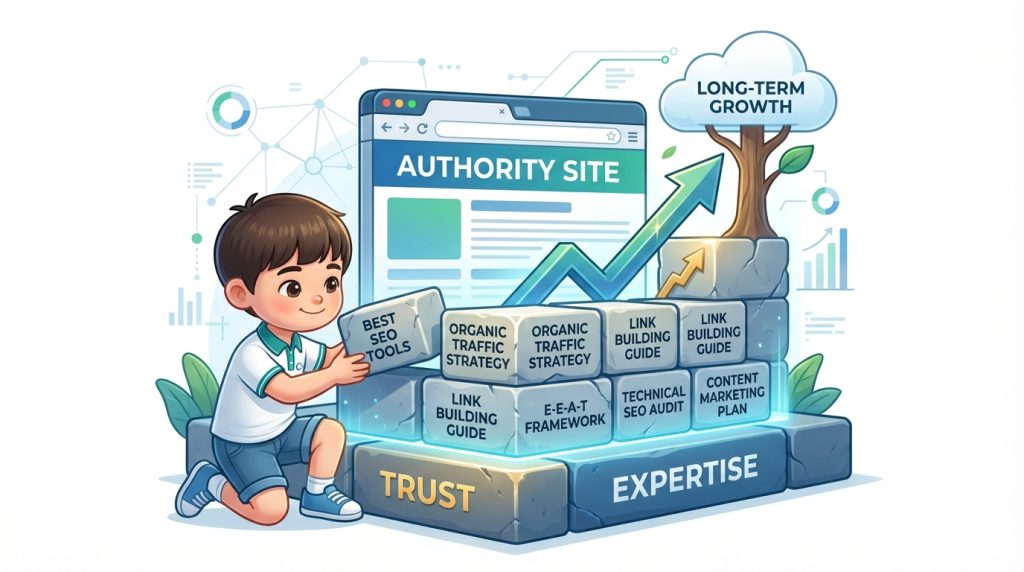Phantom Keyword giúp xây dựng authority site và tăng trưởng SEO bền vững