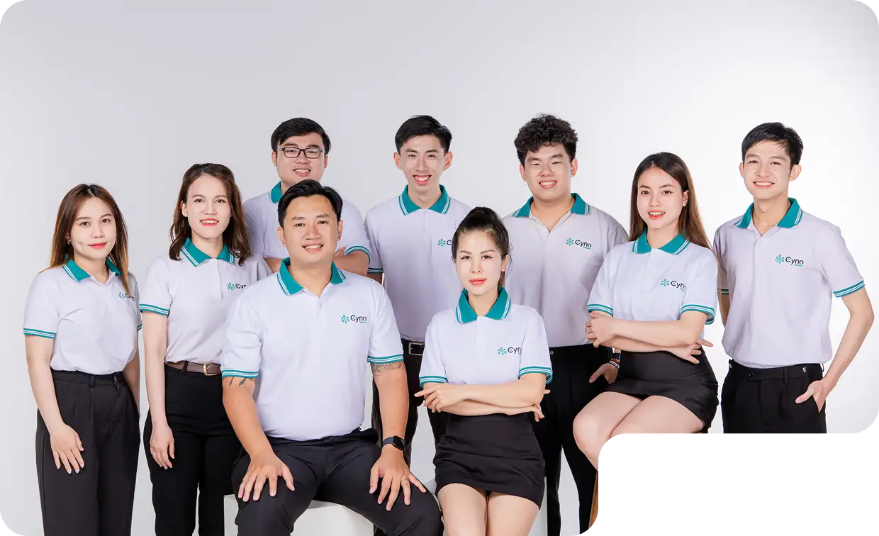 Toàn thể nhân viên Cyno software