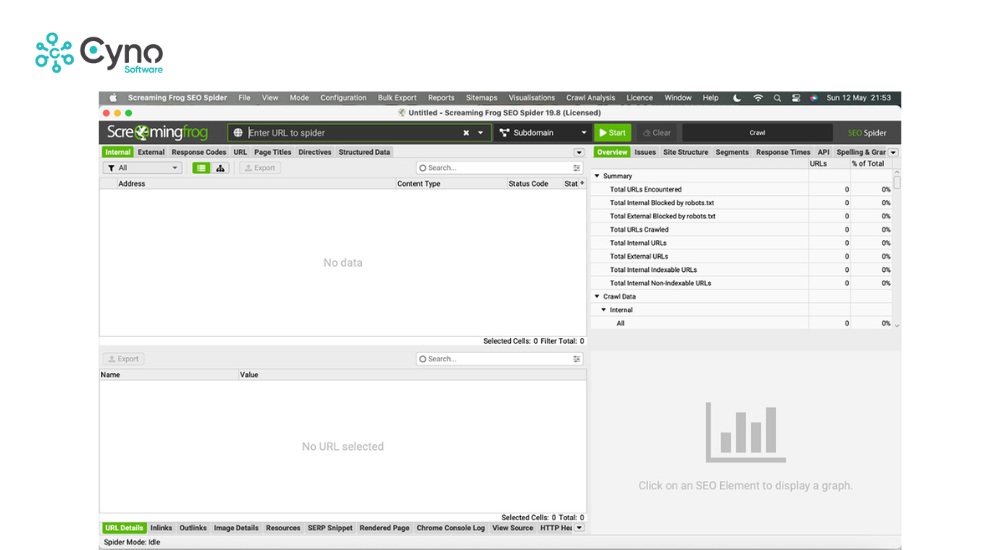 Screaming Frog có phiên bản free cho người dùng trải nghiệm