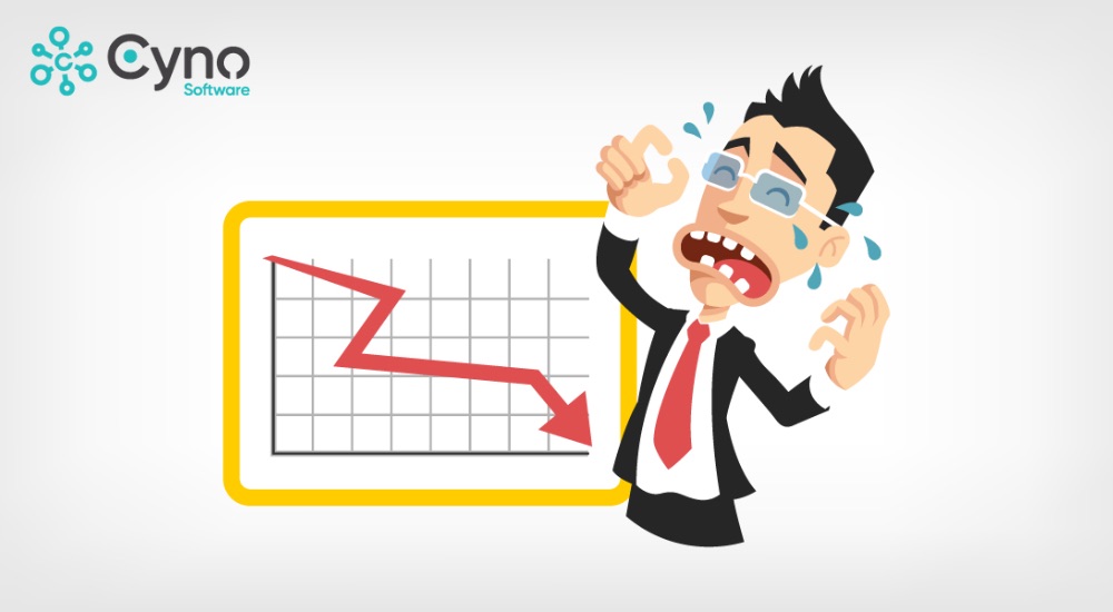 Traffic tự nhiên giảm mạnh là dấu hiệu nhận biết website bị phạt Panda