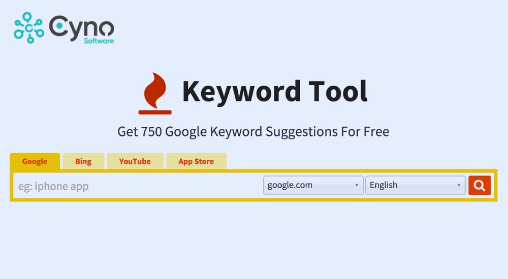 Tìm key LSI bằng Keywordtool.io