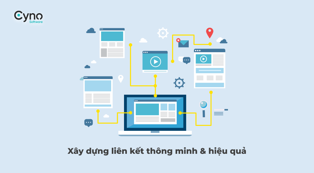 Mạng lưới backlink từ VOZ, Tinhte, YouTube, Facebook về website chính
