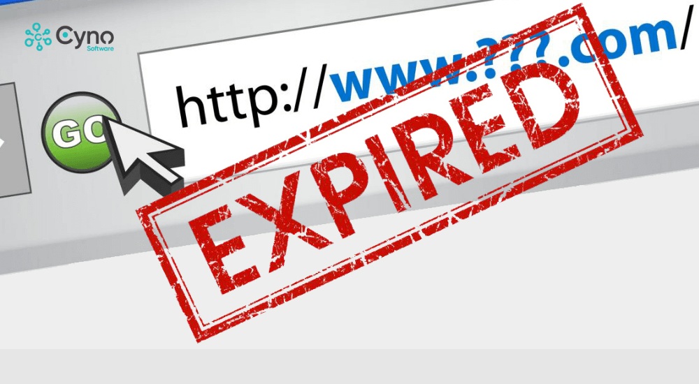 Không gia hạn domain có thể khiến website bị tạm dừng