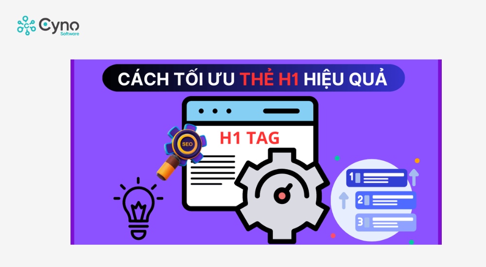 Thẻ H1 cần ngắn gọn, khái quát được toàn bộ bài